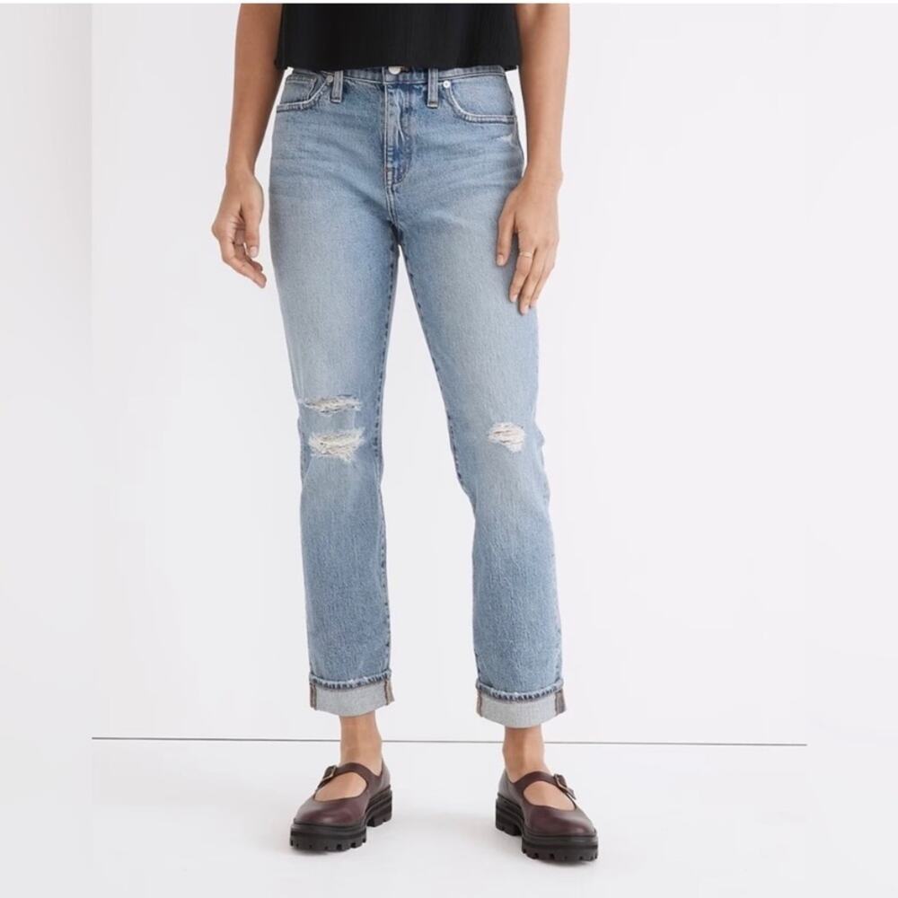 Madewell The High-Rise Slim Boyjean Jeans Size 29